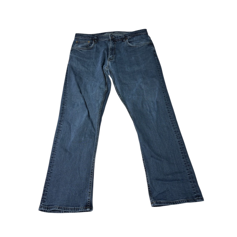 RODD & GUNN Relaxed Fit Mens Jeans 36X29 Dark Wash Straight Leg Denim Pants